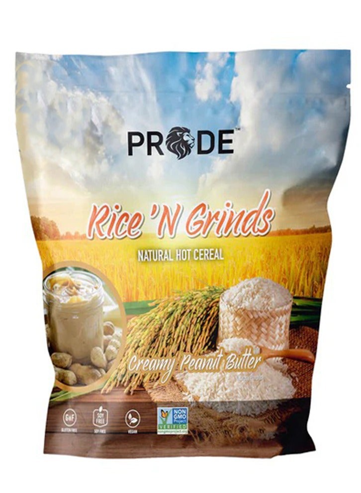 Pride Foods Rice and Grinds - Creamy Peanut Butter 12 Serving - Image 1
