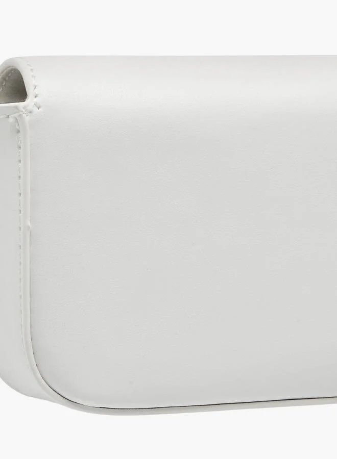 Flora Bella By Shoexpress Flora Bella Floral Accent Crossbody Bag with Chain Strap Ramadan Collection