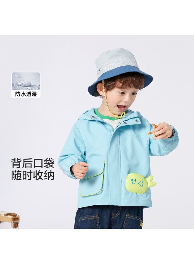 Balabala Foldable Design Kids Hooded Jacket Boys Girls Spring Autumn Cardigan Stylish Baby Outerwear Trendy Children's Clothing - Image 4
