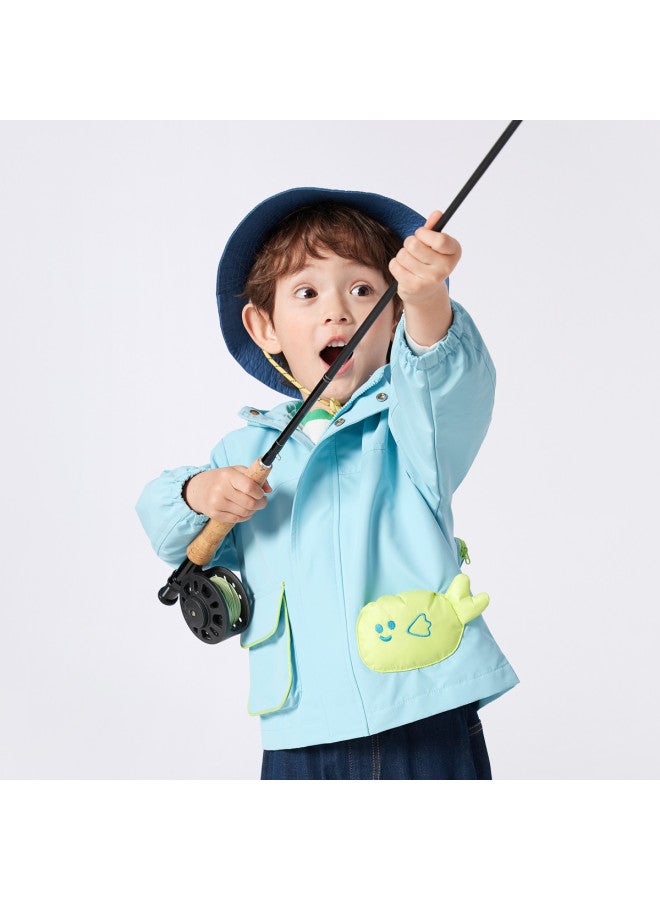 Balabala Foldable Design Kids Hooded Jacket Boys Girls Spring Autumn Cardigan Stylish Baby Outerwear Trendy Children's Clothing - Image 5