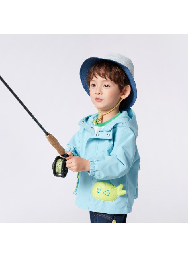 Balabala Foldable Design Kids Hooded Jacket Boys Girls Spring Autumn Cardigan Stylish Baby Outerwear Trendy Children's Clothing - Image 3