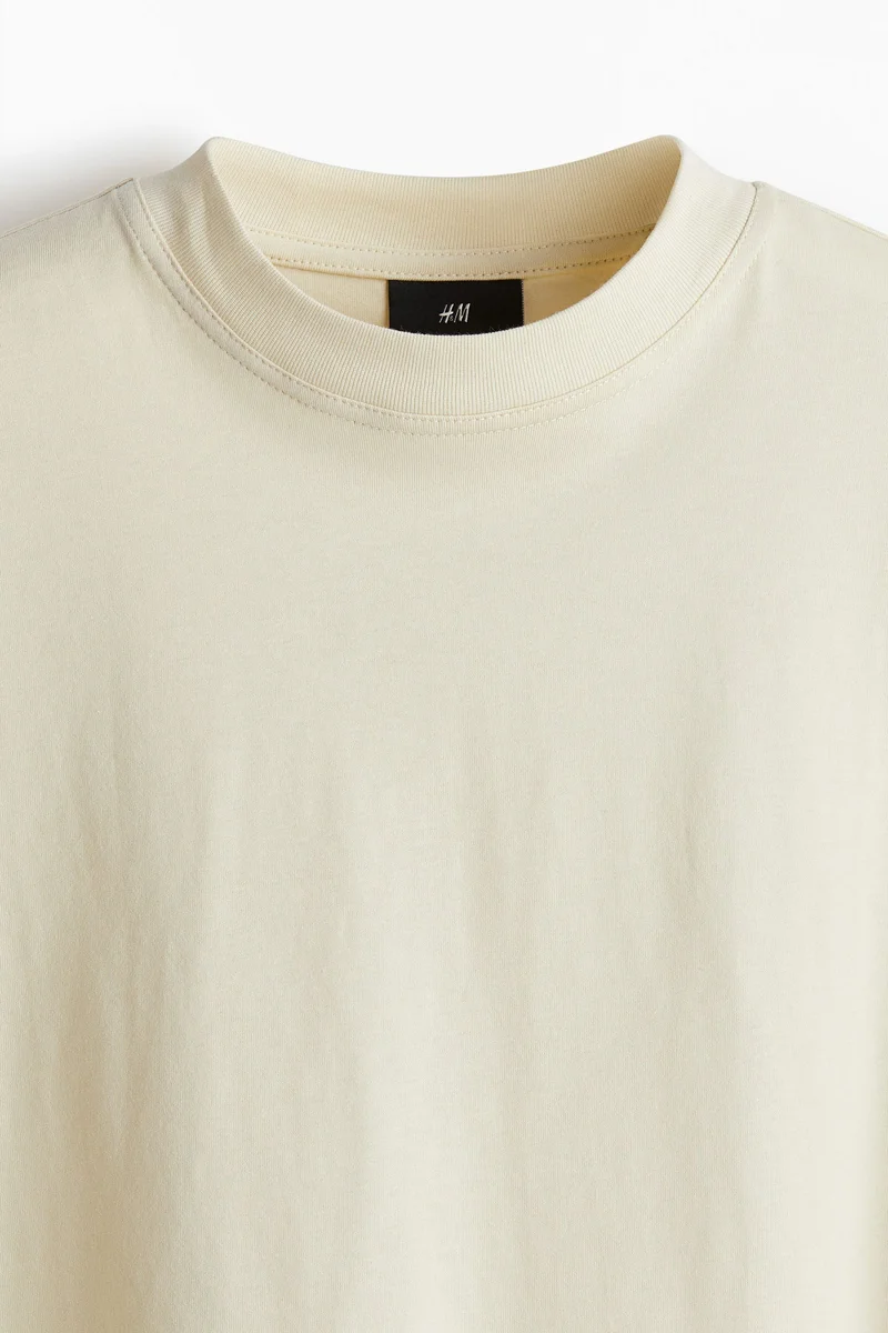 H&M Oversized Fit Cotton T-Shirt