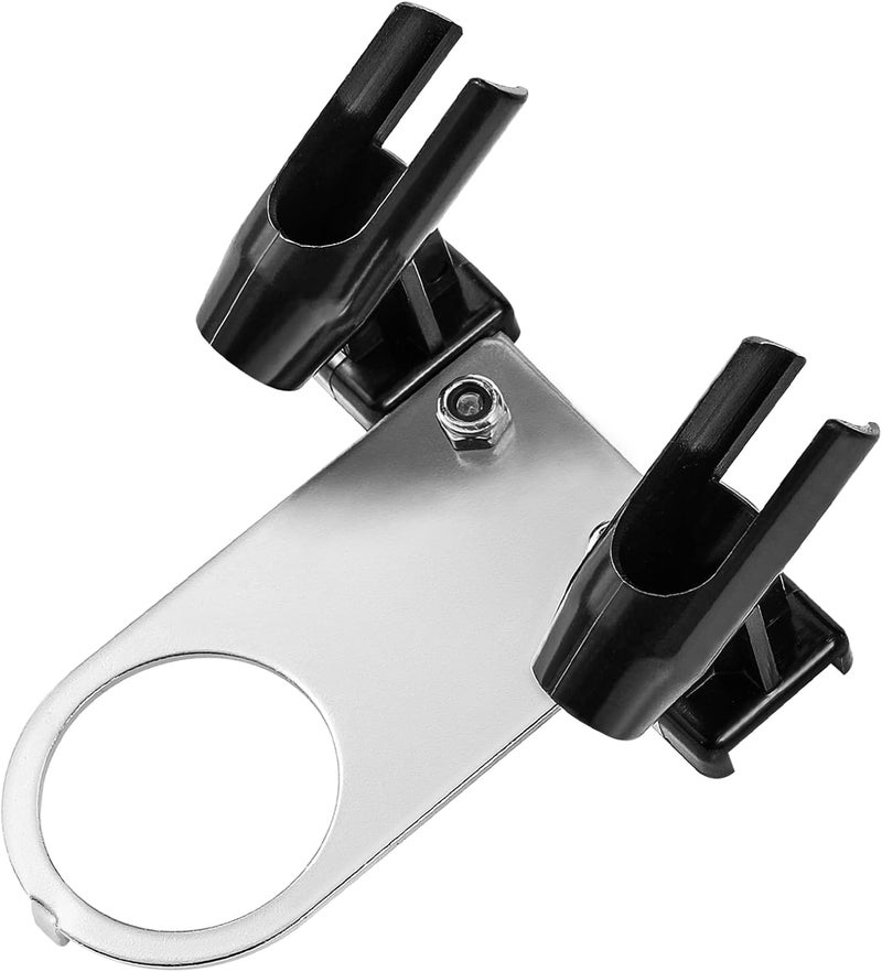 Uouteo Mini Airbrush Holder Stand Attaches to Compressor and Holds up to 2 Airbrush Guns - Image 1