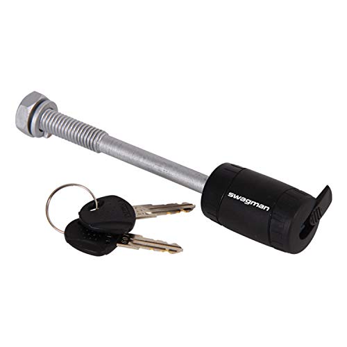 Swagman Anti-Wobble 1/2" Threaded Hitch Pin, Black - Image 4