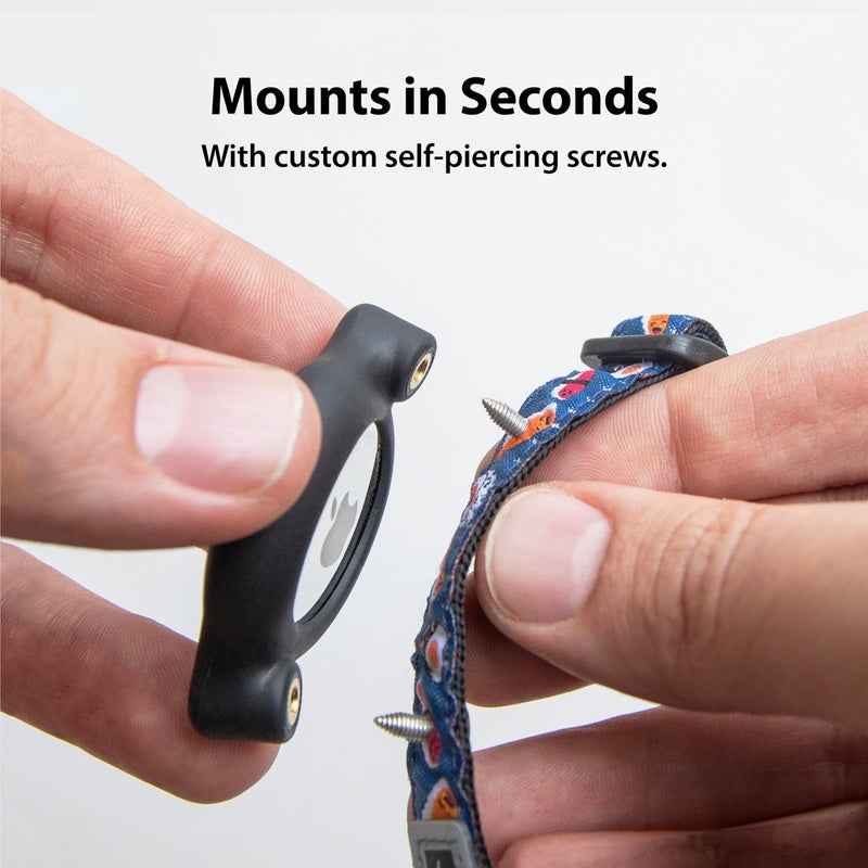 Elevation Lab AirTag Cat Collar Mount - TagVaultâ„¢ - The Secure & Compact AirTag Holder for Cats | Doesn't Dangle, for Small Dogs Too - Image 3