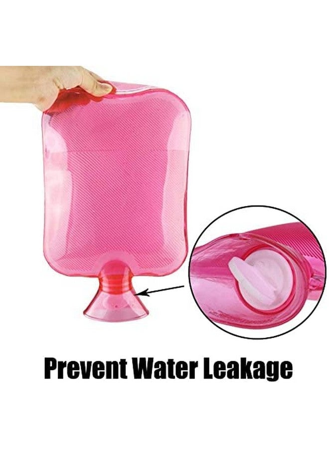 Skytone Transparent Silicone Hot Water Bag For Pain Relief (Blue) - Image 4