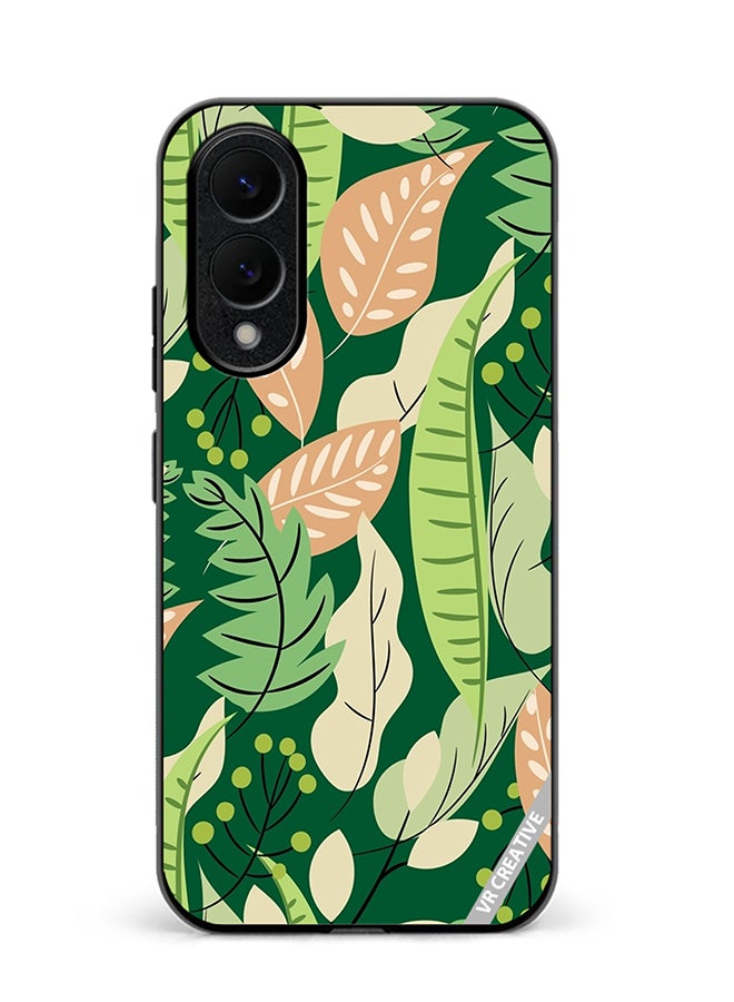 VR CREATIVE Protective Case Cover For Samsung Galaxy S25 Edge Flower Design Multicolour