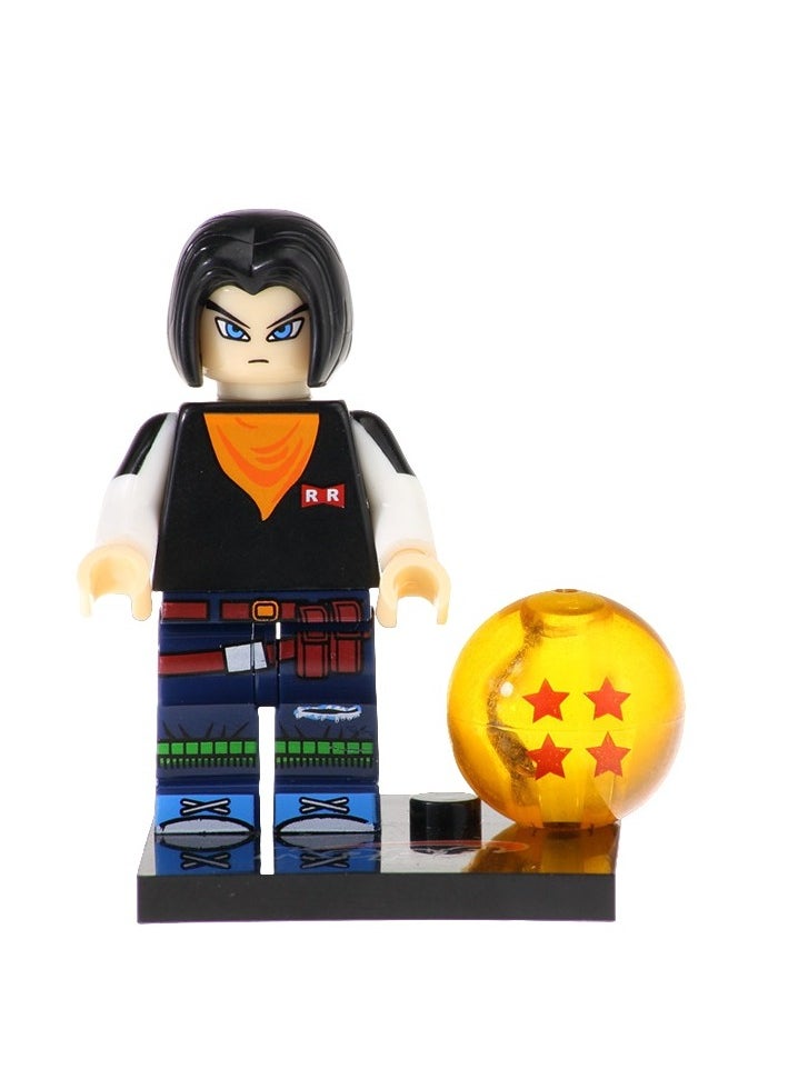 KUYING Dragon Ball Building Blocks Little People Small Particle Assembly 