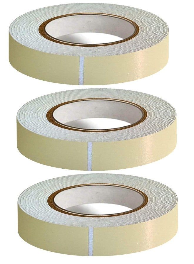 D-Fix شريط لاصق رغوي أبيض مزدوج الجوانب من دي-فيكس® - طول 5 أمتار - عرض 24 مم / 1 بوصة - عبوة من 3 قطع، متعدد الاستخدامات، مثالي للتركيب، التصاق قوي بالجدران، الأعمال الحرفية، وتثبيت الأثاث - Image 1