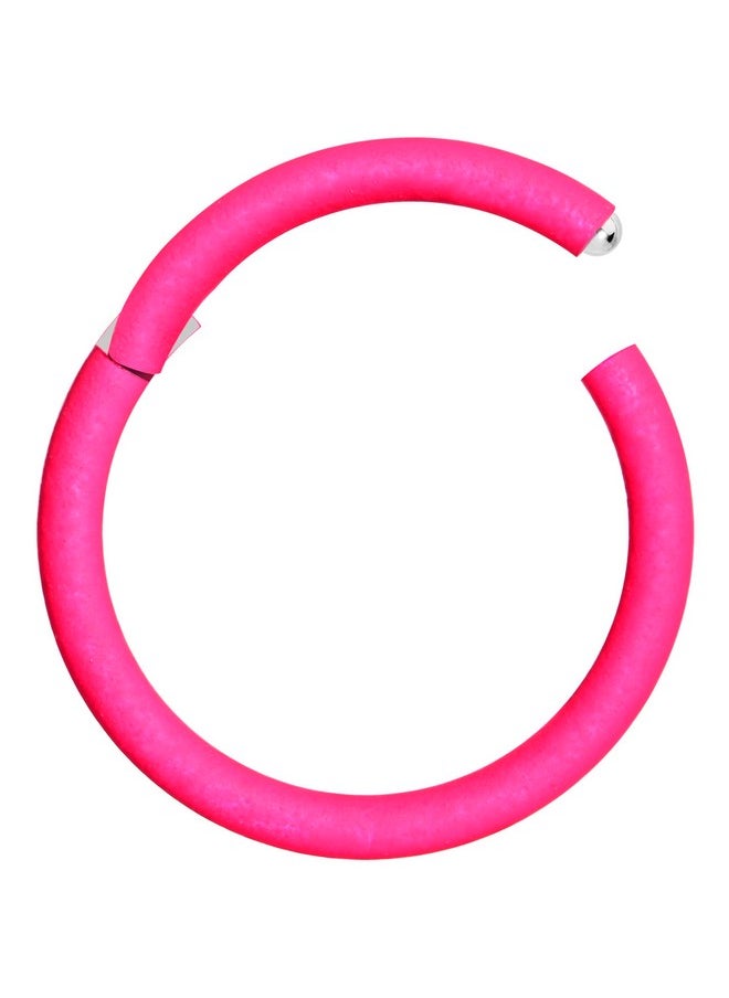 Body Candy Body Candy Segment Hoop Nose Rings 18 Gauge 316l Surgical Steel Lip Ring Cartilage (1pc-10mm 18 gauge, pink)  - Image 1