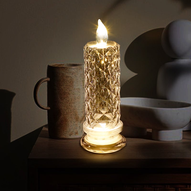 2pcs Electric Candle Light Adornment Party Candle Lamp for Decor - Image 3