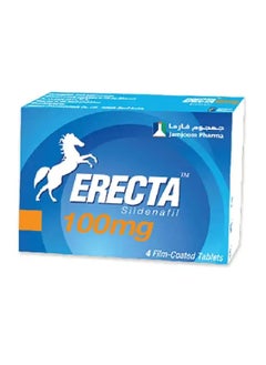 Erecta 100 mg 4 tablets