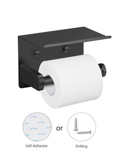 COOLBABY Self Adhesive Toilet Paper Holder with Shelf 304 Stainless Steel Wall Mounted Toilet Paper Roll Holder - pzsku/Z6189986F3A7F3D5A09E0Z/45/_/1705041159/119384c9-c7f5-499e-a08d-e15c3ab1305f