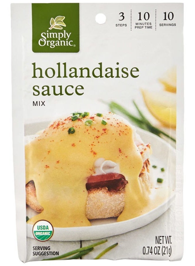 Simply Organic Organic Hollandaise Sauce Mix, 0.74 OZ - Image 1