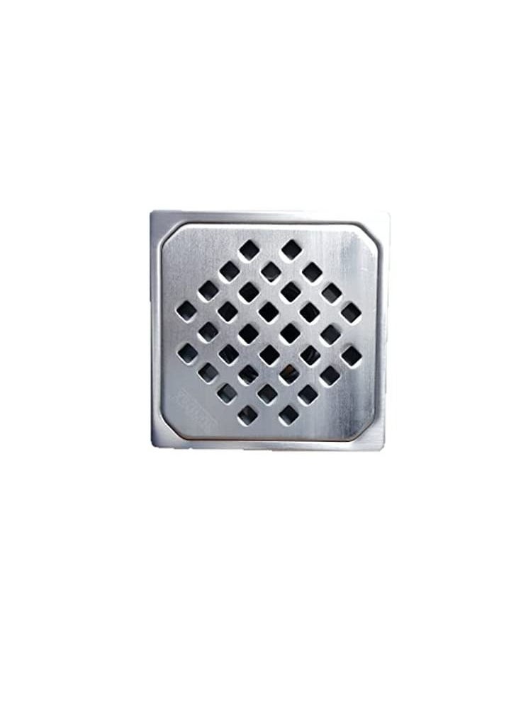 Sundex - Sundex SD1020 Stainless Steel Floor Strainer Bathroom Water Drain Trap - Image 1