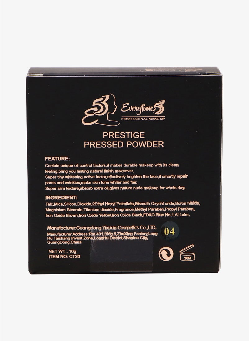 Everytime53 Everytime53 Women's Prestige Pressed Powder 10g - 04  - Image 3