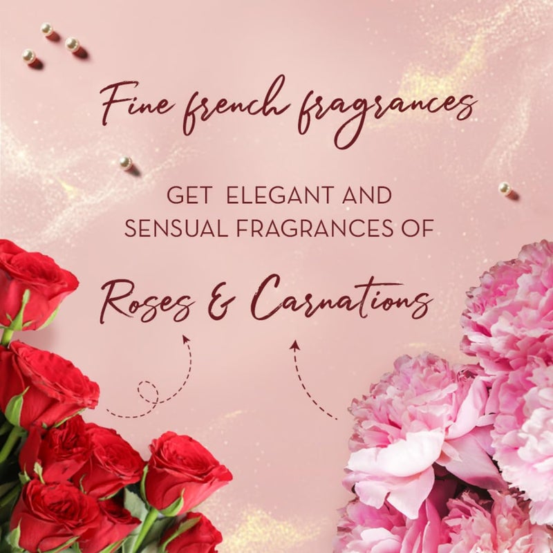 Camay Classic Carnations Roses Beauty Soap with Indulging French Fragrance Moisturizing Bathing Body Soap with Natures Scent Creamy Lather for Daily Skincare 125g Pack of 4 - Image 4