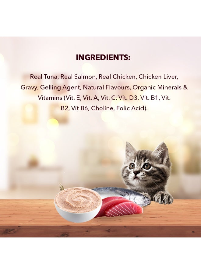 Meat Up Kitten Wet Food Tuna Fish in Gravy - Image 4
