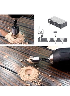 Y&D 7-Piece High Speed Steel Countersink Drill Bit with One L-wrench Silver 13.00 x 3.00 11.00cm  - Image 2