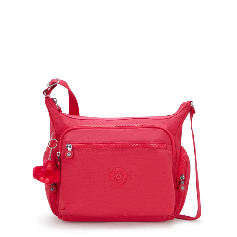 kipling Gabbie, Large Crossbody Female Bag - Resort Pink