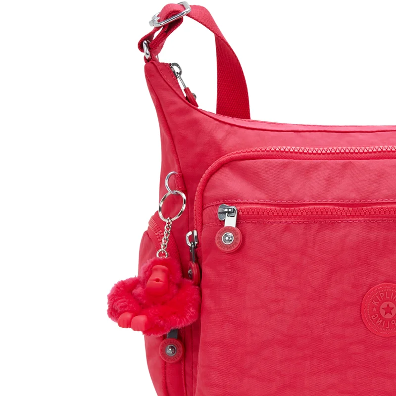 kipling Gabbie, Large Crossbody Female Bag - Resort Pink