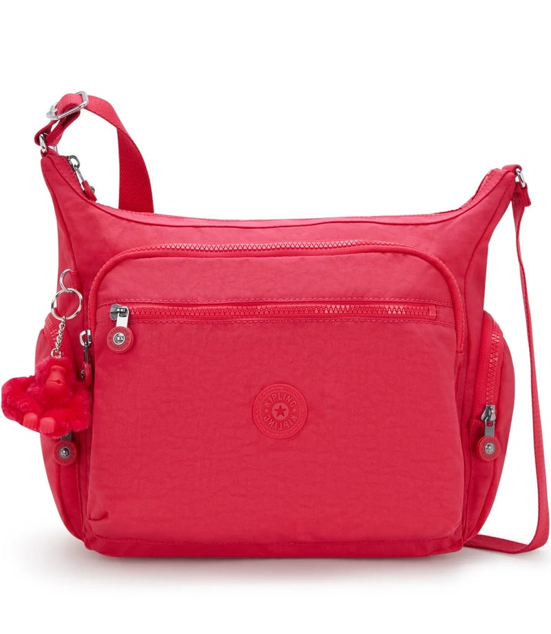 كيبلينغ جابي، حقيبة كروس بودي نسائية كبيرة - وردي ريزورت - Image 1