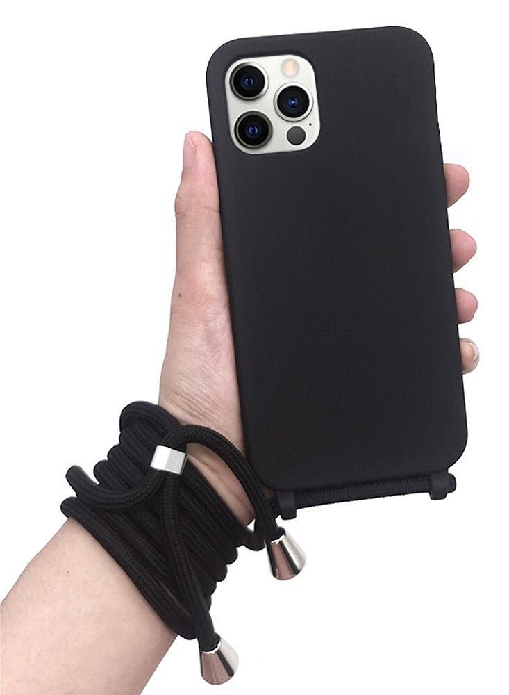 Apple iPhone Protective Edge Case Cover With Textile Hanging Rope - Image 1