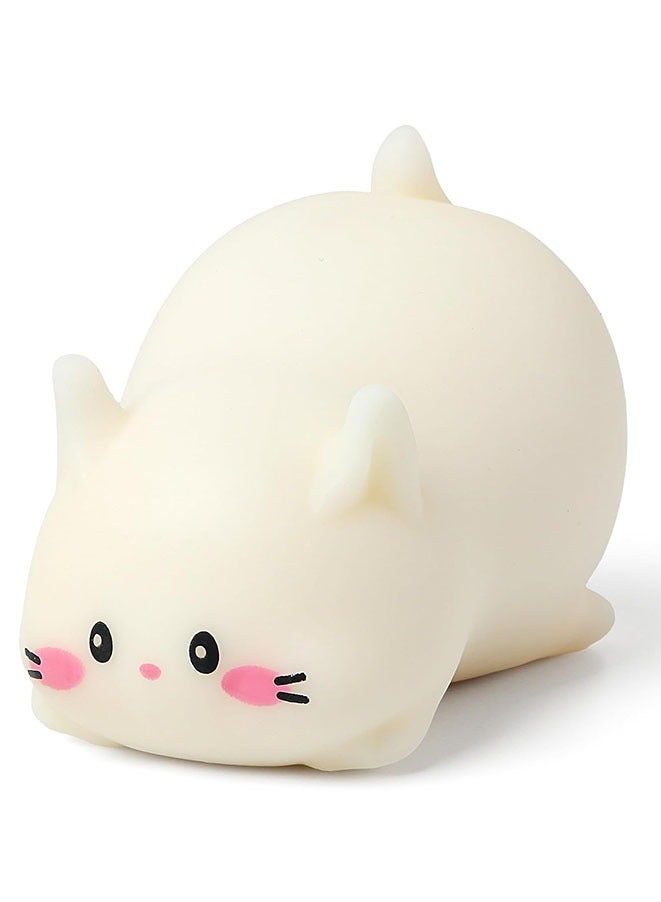 Cat Stress Balls, Cute Cat Squishy Toys for Kids and Adults, Stress Relief Sensory Toys, Fidget Toys Squishy Suitable Boys Girls, Animal Dough Squishies Squeeze Toys, Party Favors for Kids - Image 1