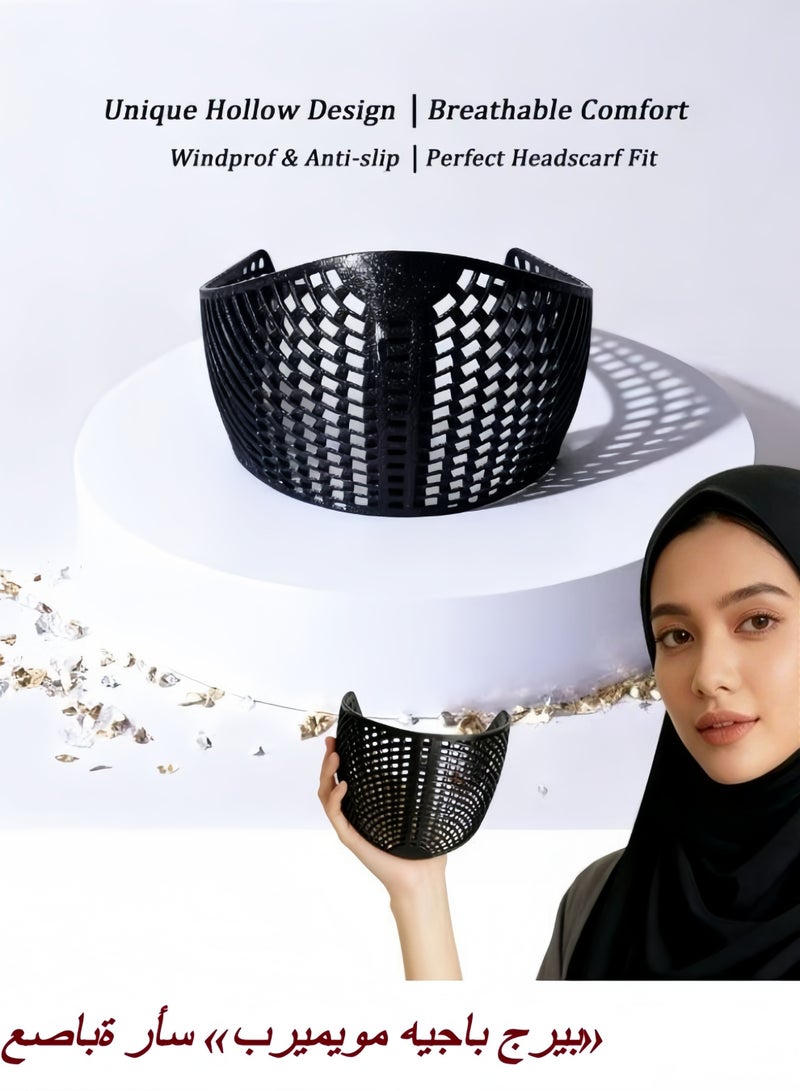 رباط رأس «Hijab Grip» | رباط خاص غير قابل للانزلاق يوضع تحت الحجاب لتثبيت الحجاب بشكل آمن - Image 1