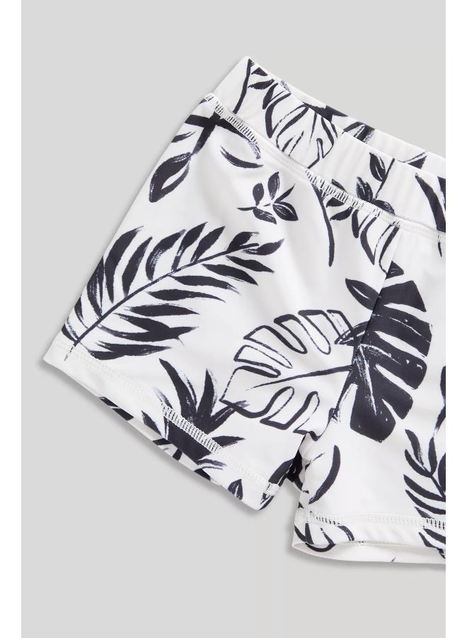 mothercare Palm Sunsafe UPF50+ Rash Vest and Shorts Set - Image 4