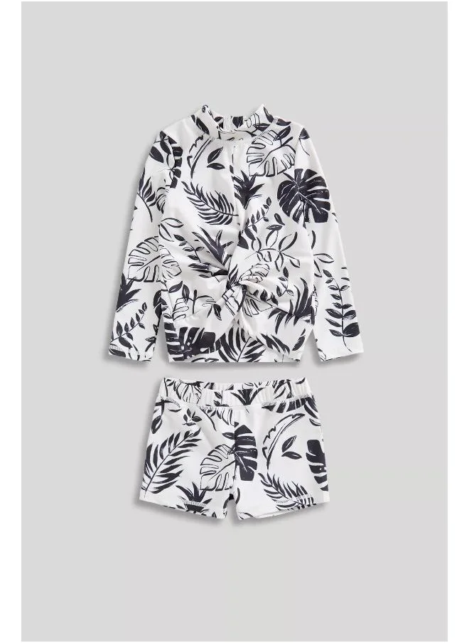 مذركير Palm Sunsafe UPF50+ Rash Vest and Shorts Set