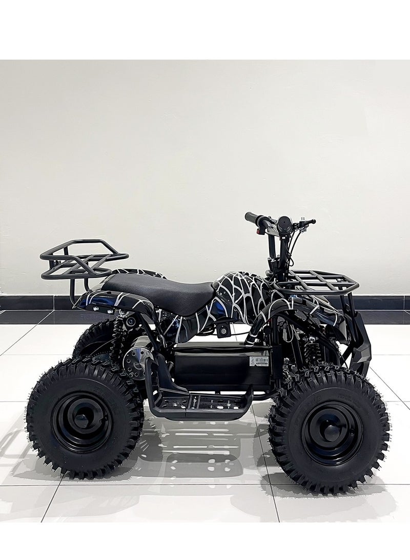 كروني دراجة ريد سبايدر الكهربائية رباعية الدفع مع ترس خلفي وسرعتين - محرك ٥٠٠ واط | بطارية ٣٦ فولت/١٢ أمبير/ساعة (مدى ١٥-١٨ كم) | سرعة قصوى ٢٢ كم/ساعة | فرامل قرصية أمامية/خلفية ونظام تعليق | سعة ١٠٠ كجم | مصابيح LED | ضمان لمدة عام JL025-01 - Image 2