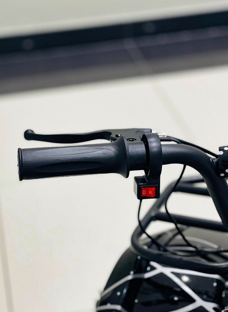 كروني دراجة ريد سبايدر الكهربائية رباعية الدفع مع ترس خلفي وسرعتين - محرك ٥٠٠ واط | بطارية ٣٦ فولت/١٢ أمبير/ساعة (مدى ١٥-١٨ كم) | سرعة قصوى ٢٢ كم/ساعة | فرامل قرصية أمامية/خلفية ونظام تعليق | سعة ١٠٠ كجم | مصابيح LED | ضمان لمدة عام JL025-01 - Image 4