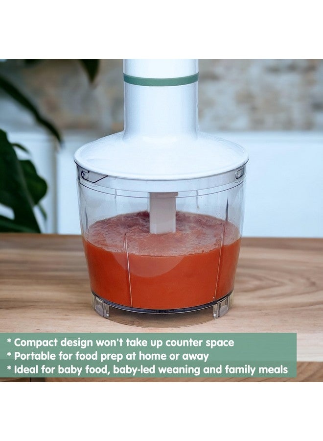 Sage Spoonfuls Baby Food Maker, Processor and Immersion Blender with Dishwasher-Safe Stainless Steel Attachments for Meal Prep & Baby-Led Weaning, White - Image 5