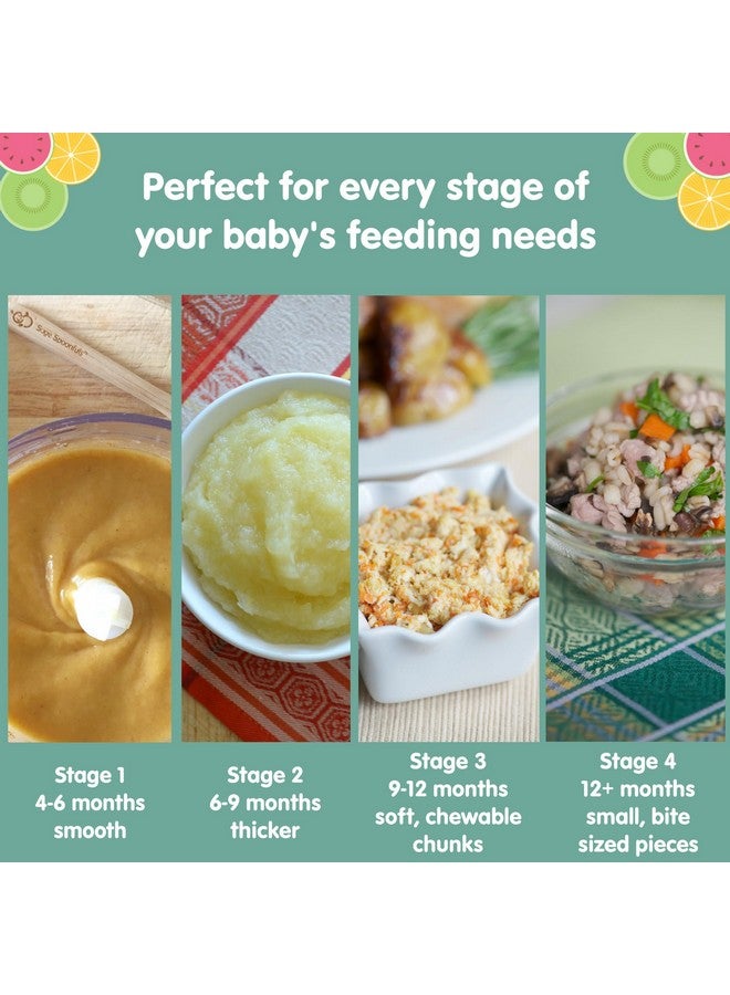 Sage Spoonfuls Baby Food Maker, Processor and Immersion Blender with Dishwasher-Safe Stainless Steel Attachments for Meal Prep & Baby-Led Weaning, White - Image 4