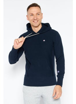 Champion Men Sportswear Fit Training Hoodie, Navy  - Image 1