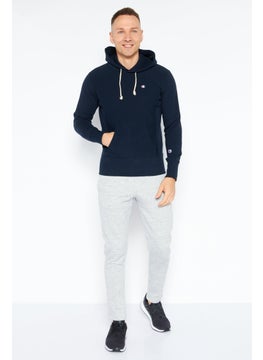 Champion Men Sportswear Fit Training Hoodie, Navy  - Image 4