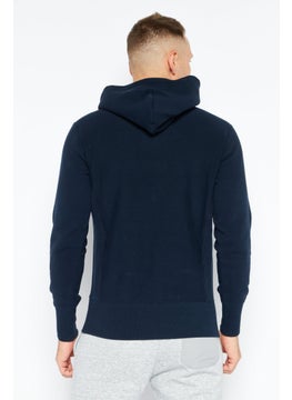 Champion Men Sportswear Fit Training Hoodie, Navy  - Image 3