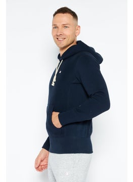 Champion Men Sportswear Fit Training Hoodie, Navy  - Image 2