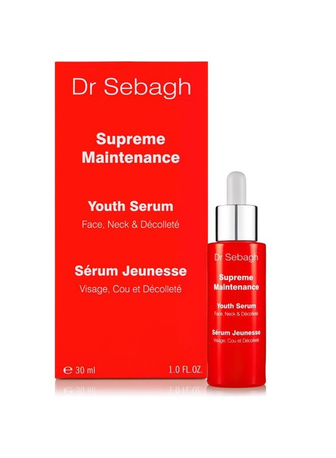 Dr. Sebagh Suprême Maintenance Youth Serum - Rejuvenating Formula | High Concentration Actives | Antioxidant-Rich Anti-Aging Serum for Face, Neck & Décolleté - 30 ml - Image 1