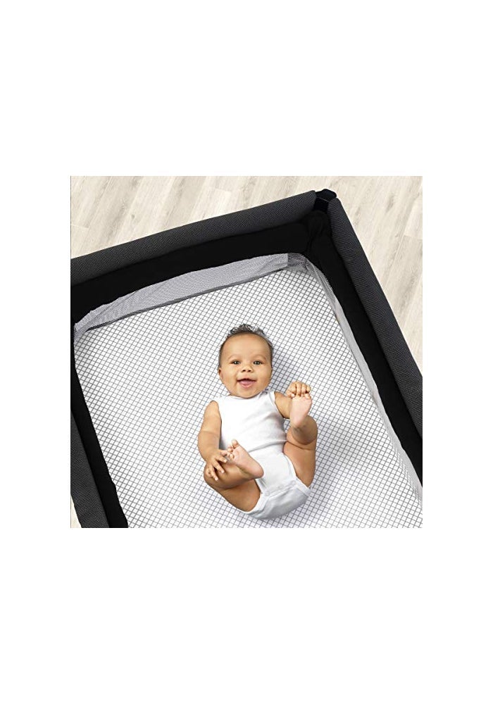 Chicco Lullaby Playard Sheets Grey Diamond 2Pack GreyWhite - Image 3