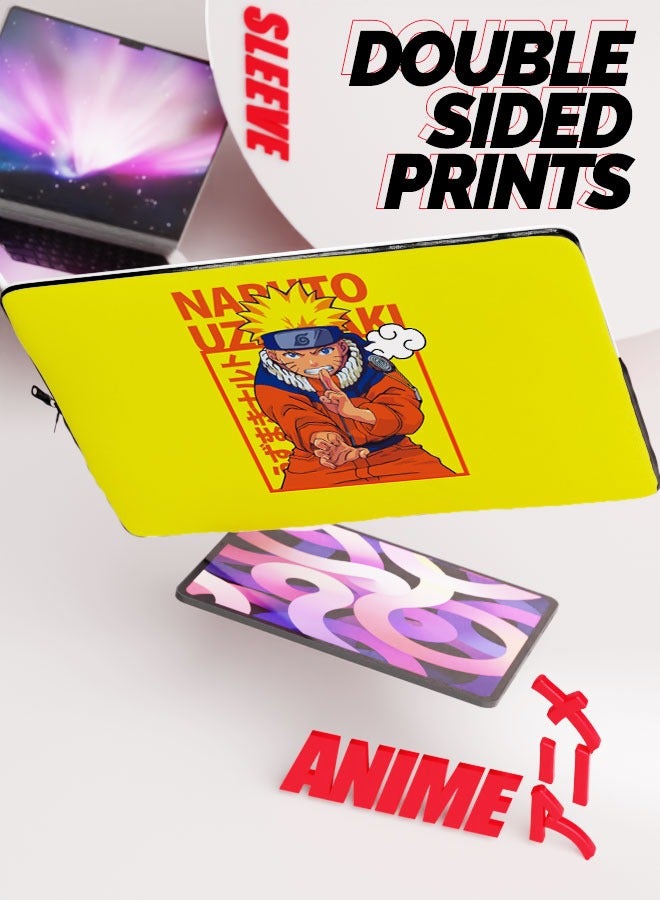 LIT Naruto Shippuden Laptop Sleeve Ichiraku Ramen Sleeve Naruto Uzumaki Naruto Manga Fan Gift - Image 2