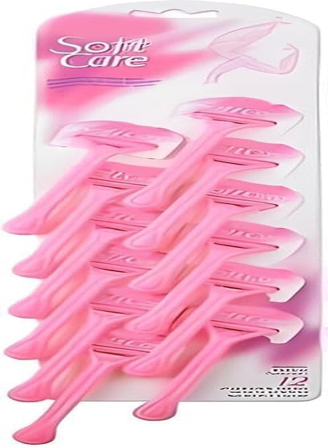 Lecherous 24 Pcs Soft Care Disposable Shaving Razors for Men & Women | Body Hair Removal Razor with Moisturizing Strip - Image 4