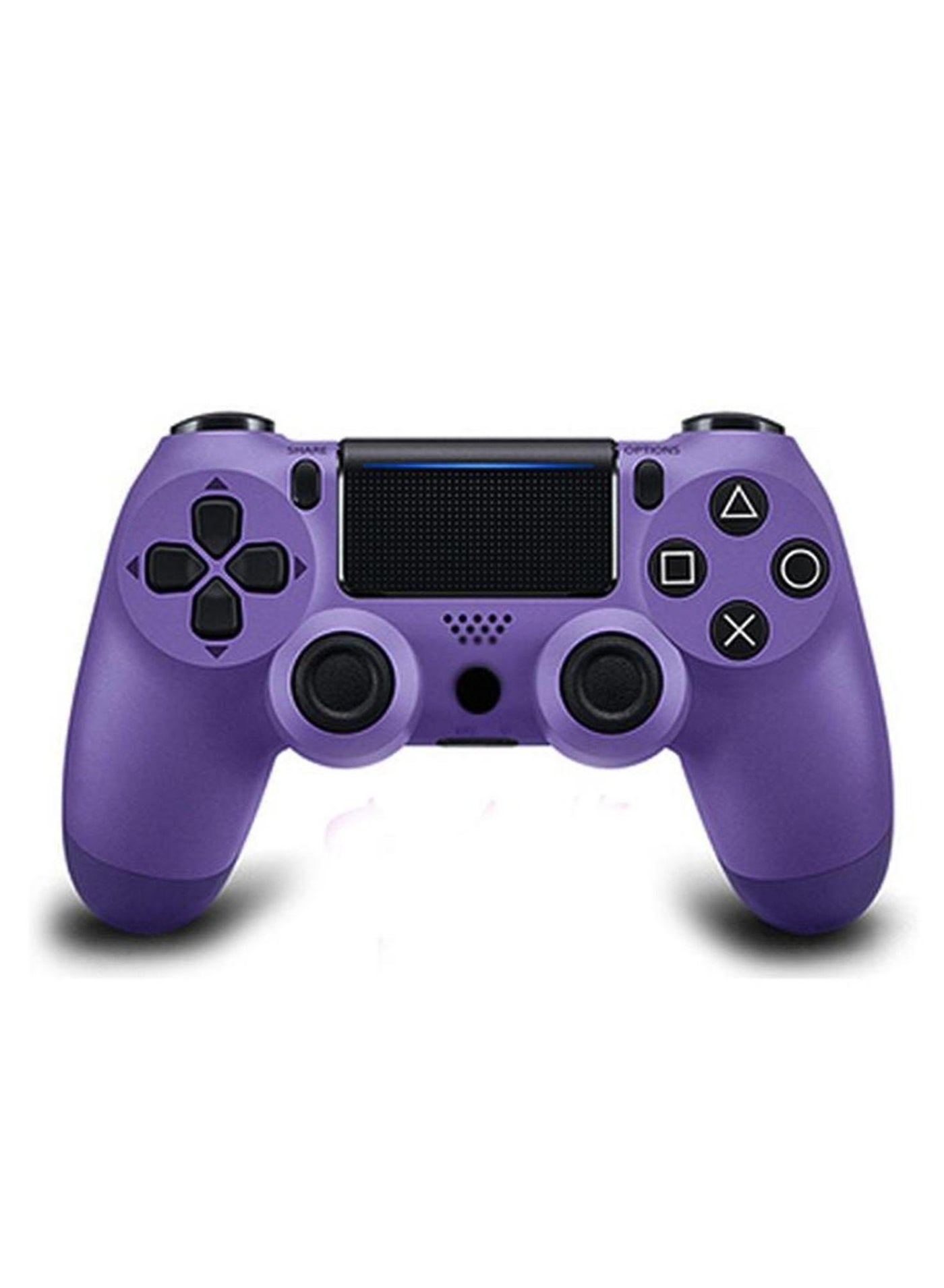 Wireless Controller for Computer Games with Dual Vibration, DualShock Wireless Controller for PS4, Clickable Touchpad and Anti-Slip