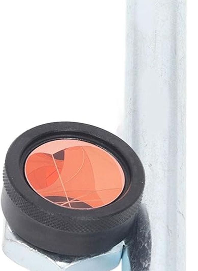 Total Station Prism Optical Glass Surveying Tool 16cm Pole 16mm Diameter Durable Aluminum Alloy - Image 4
