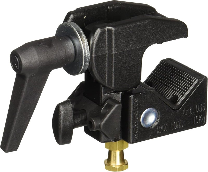 Manfrotto 035RL Super Clamp with 2908 Standard Stud - Black - Image 3