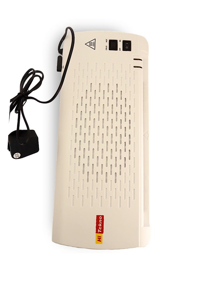 Hi Tekno A4 hot and cold laminator for documents, photos, credit cards, home, school, office, and electronics supplies - Image 2