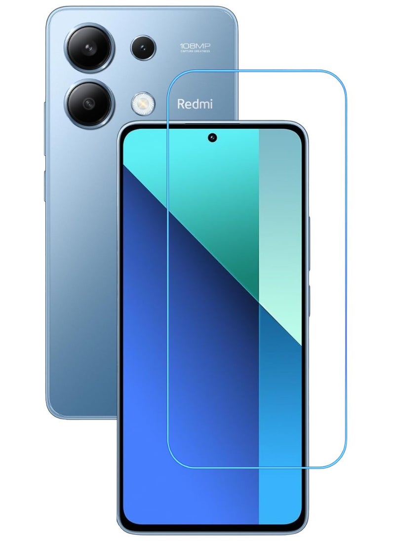 ACLIX Antistatic ESD Dustproof Premium Quality High Definition Clear Tempered Glass Screen Protector Designed For Xiaomi Redmi Note 13 - Image 1