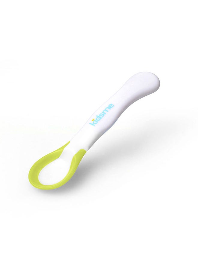 kidsme قطعتين ملعقة طعام بدرجة حرارة مثالية للأطفال الأولاد والبنات من عمر 6 أشهر فما فوق، ليموني  - Image 2