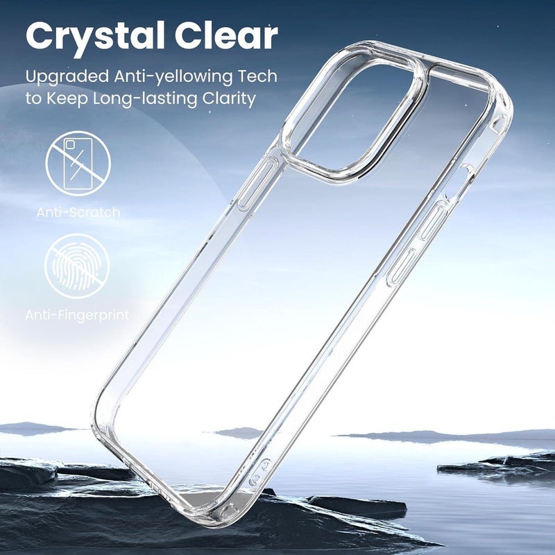 erorex For Iphone 15 Simple Clear Pc Phone Case(Transparent) - Image 2